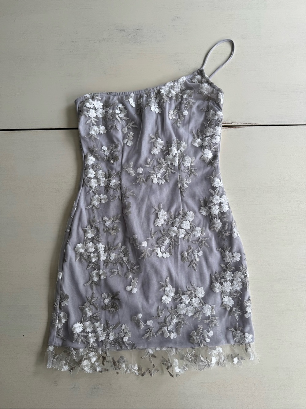Lucy in the Sky One-Shoulder Dress